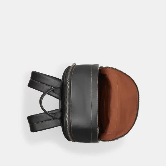 COACH| West Backpack In Blocked Signature Canvas With Varsity Stripe - Picture 2 of 3